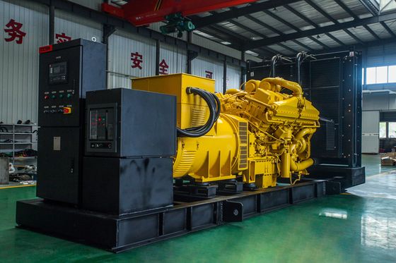satın al Yüksek performanslı endüstriler için 800-1500KW gaz jeneratörü setleri online manufacture