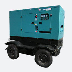 CCSN 100KW/125KVA taşınabilir römork dizel jeneratör seti