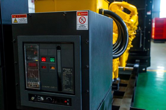 800-1500KW güç çıkışı ile yüksek performanslı gaz jeneratörü setleri