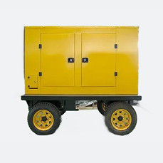 Yüksek güç çıkışı için 100KW güç çıkışı römorklu jeneratör seti