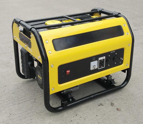 720×492×655mm benzin jeneratörü seti 6.25KVA değerli güç ve 130Kg net ağırlıkla