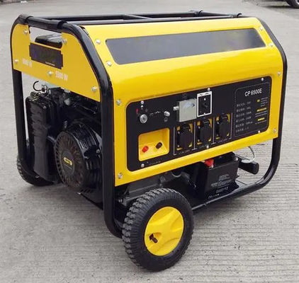 50Hz Bore×stroke 92×75mm 12VDC Başlatma Yöntemli Benzin Jeneratörü