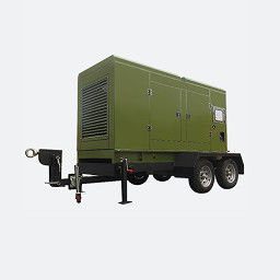100KW Güç Çıktısı Uzak Yerler İçin Trayler Güç Jeneratörü