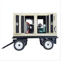 Hastaneler ve sağlık tesisleri için 100KW yağmur geçirmez jeneratör