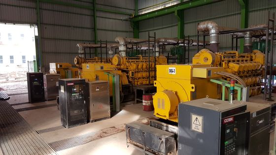3500KW hibrit motor endüstriyel jeneratör seti 6000rpm
