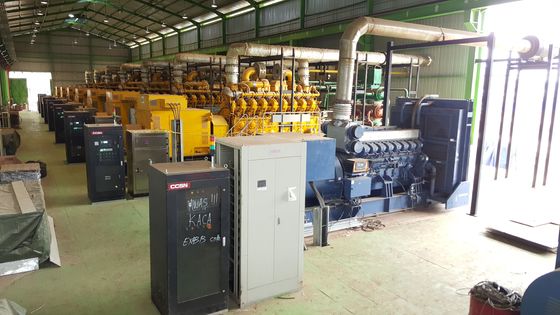 3500 Kw Dizel Güçlü Jeneratör 220V 380V 400V Ağır Görevli Uygulamalar İçin
