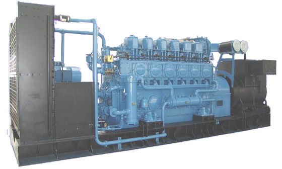 6300V/10500V Üç Fazlı Gaz Jeneratörü Elektrik Başlatma / Hava Başlatma