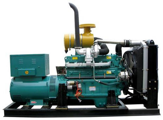 200L yakıt deposu sessiz dizel güç jeneratörü 100kw Su soğutmalı