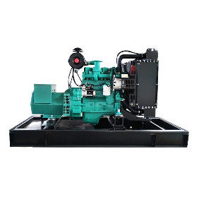 DC 24V Elektrikli Başlatma Üç Fazlı Dizel Jeneratör Set 550kg