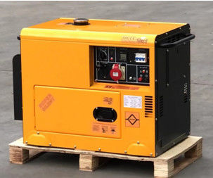 CCSN 8KW/10KVA taşınabilir sessiz dizel jeneratör 220V üç fazlı 380V düşük gürültülü saf bakır ATS kontrolü