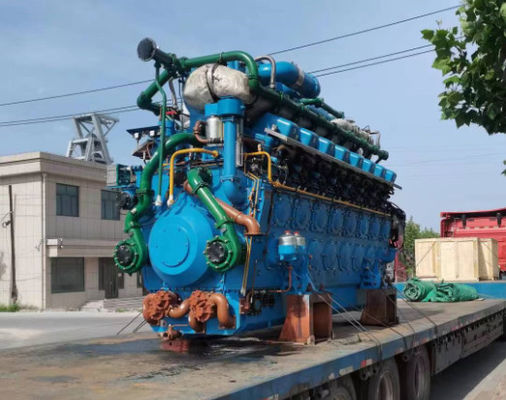 Referans ağırlığı 12000 kg Güç Jeneratörü 3000KW büyük güç çıkışı için ayarlanmıştır